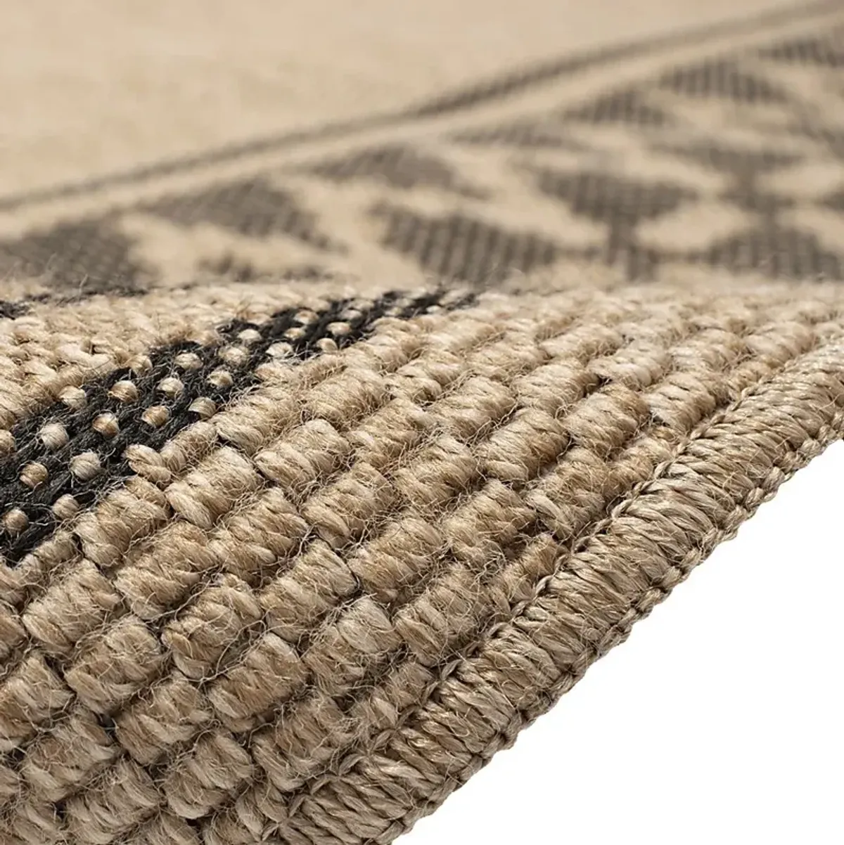 Coosaw Natural 5'3 x 7'3 Indoor/Outdoor Rug