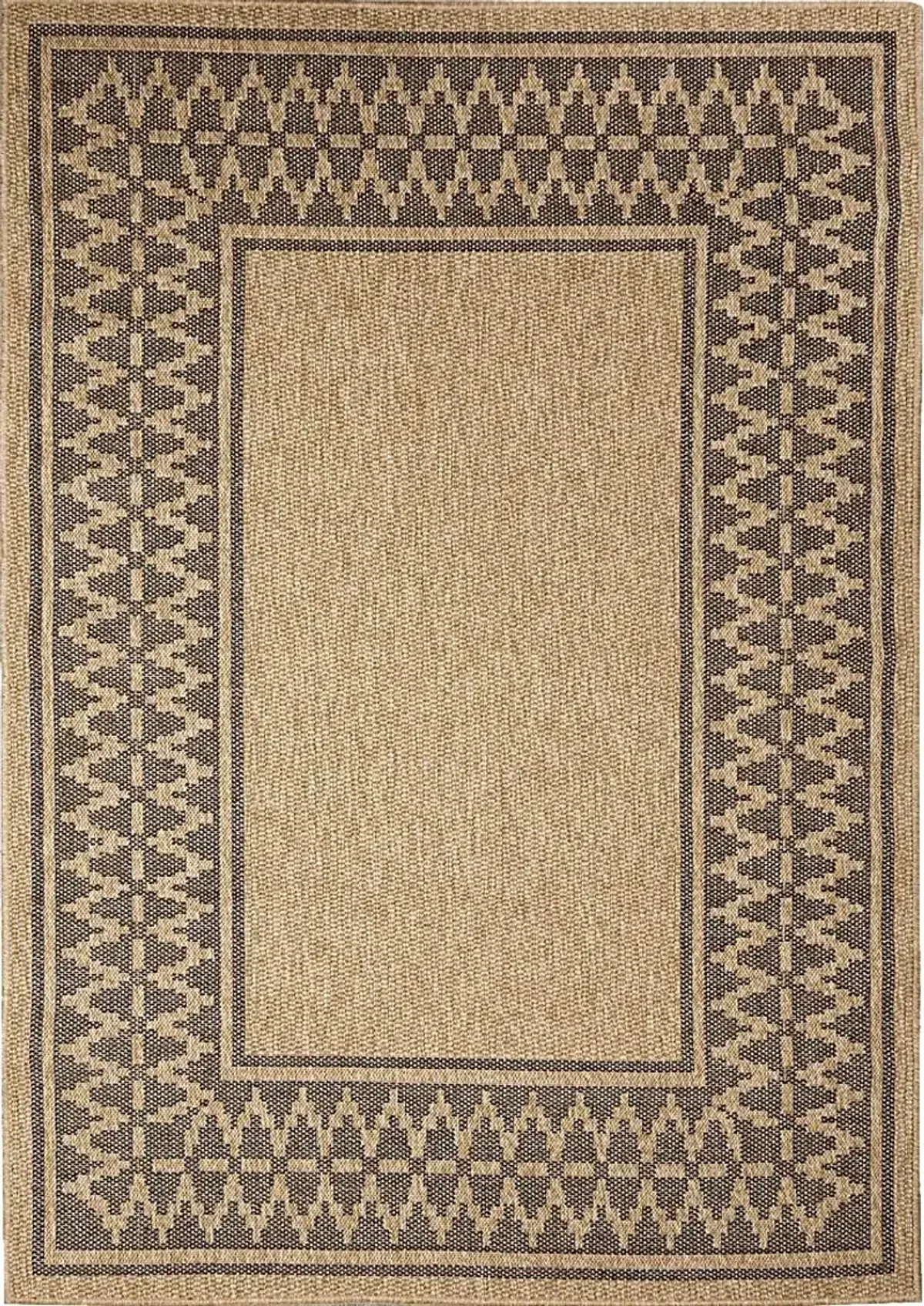 Coosaw Natural 5'3 x 7'3 Indoor/Outdoor Rug