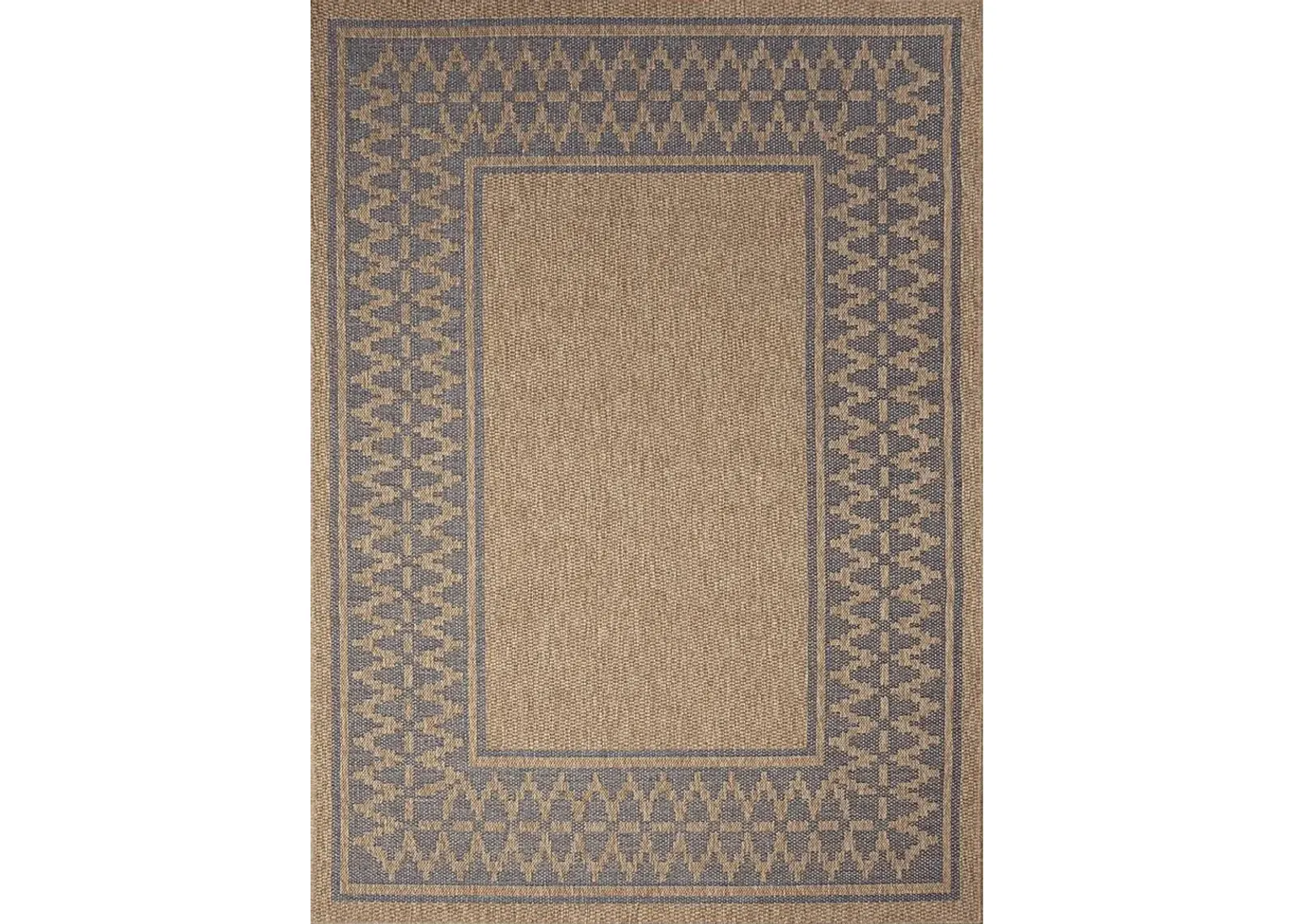 Coosaw Navy 5'3 x 7'3 Indoor/Outdoor Rug