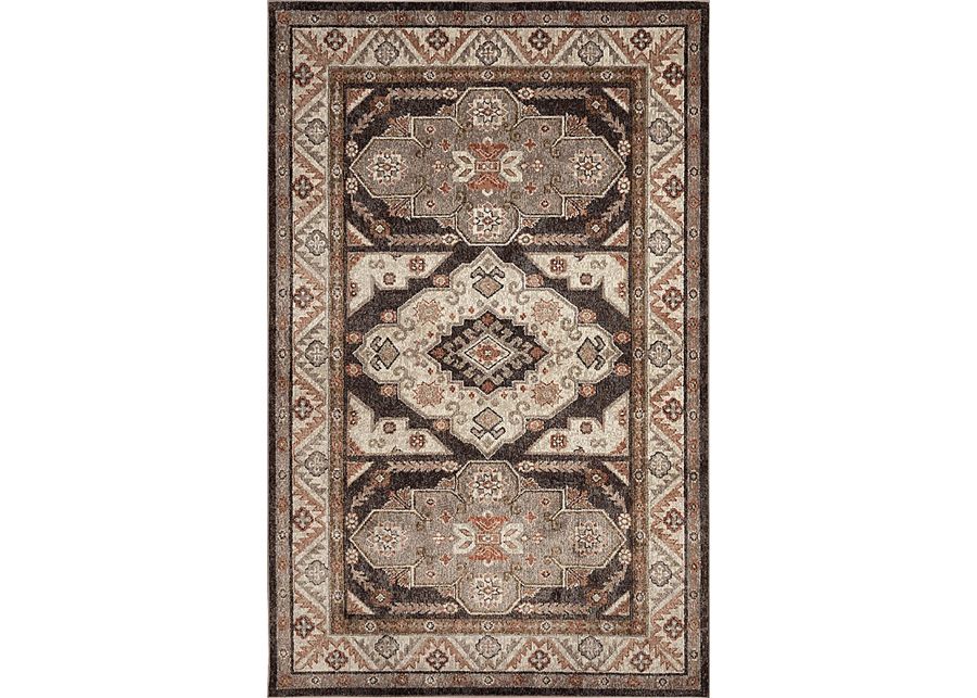 Devdan Terracotta 5'3 x 7'6 Rug