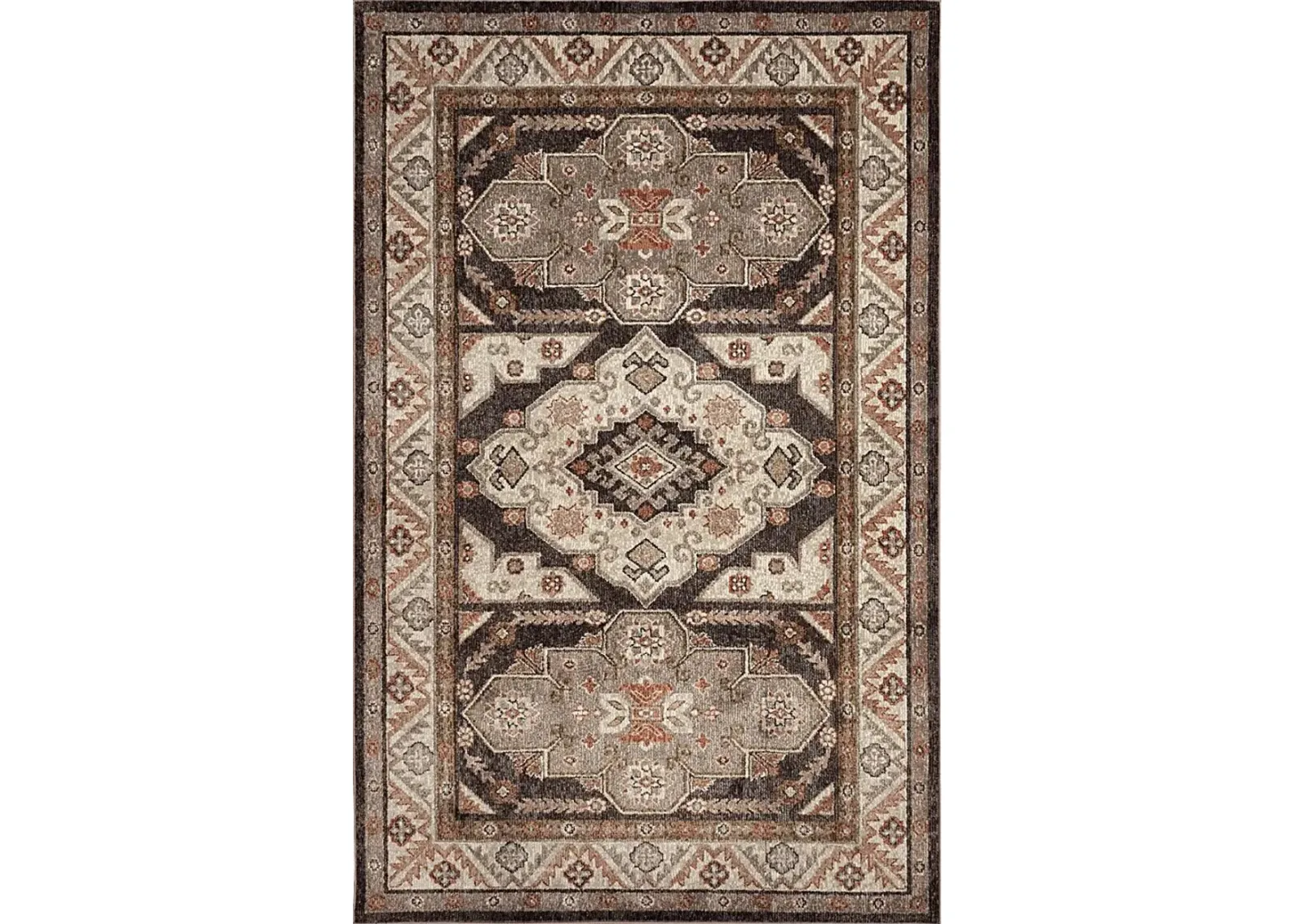 Devdan Terracotta 5'3 x 7'6 Rug