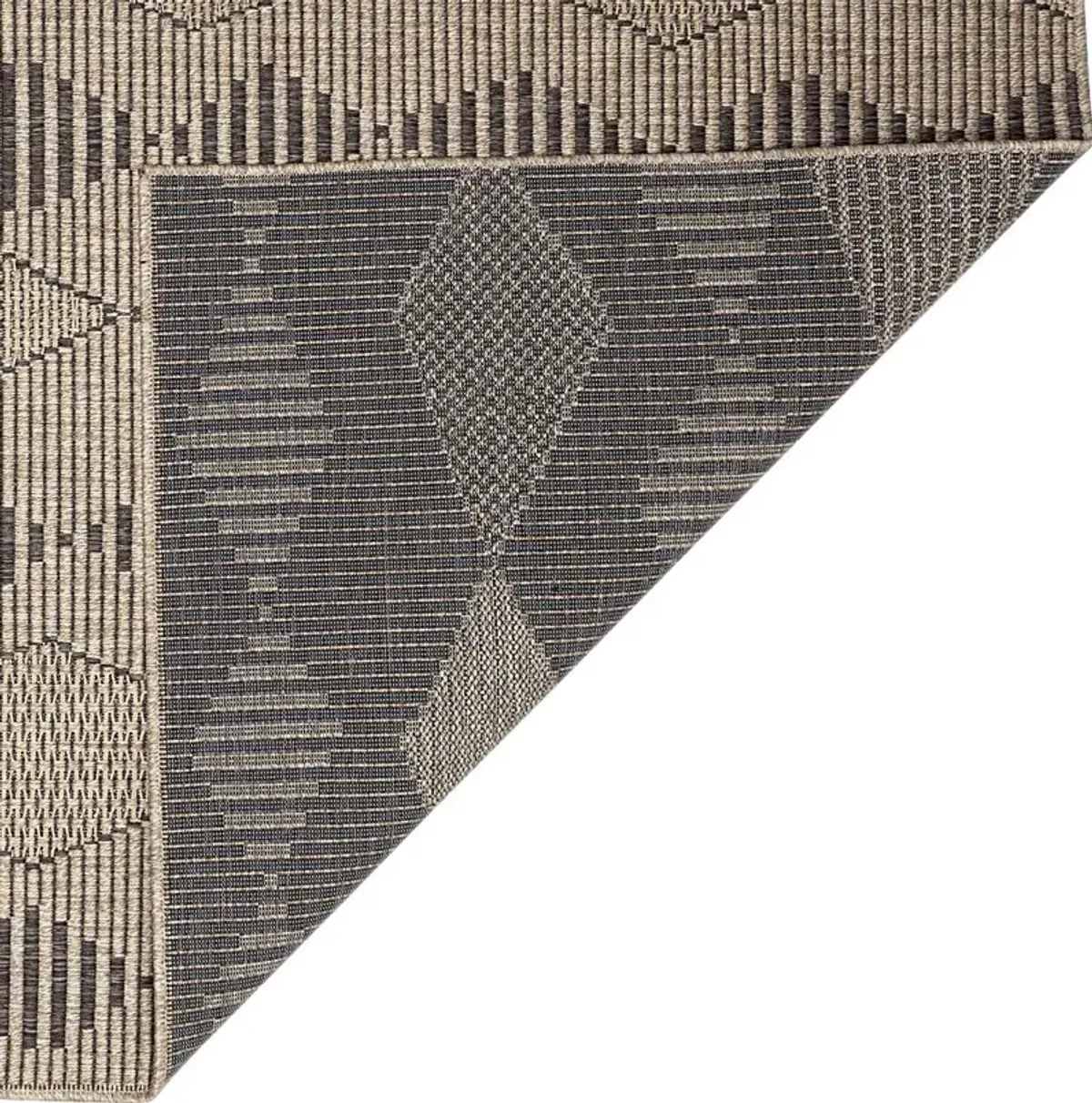 Kinacol Taupe 5'3 x 7'3 Indoor/Outdoor Rug