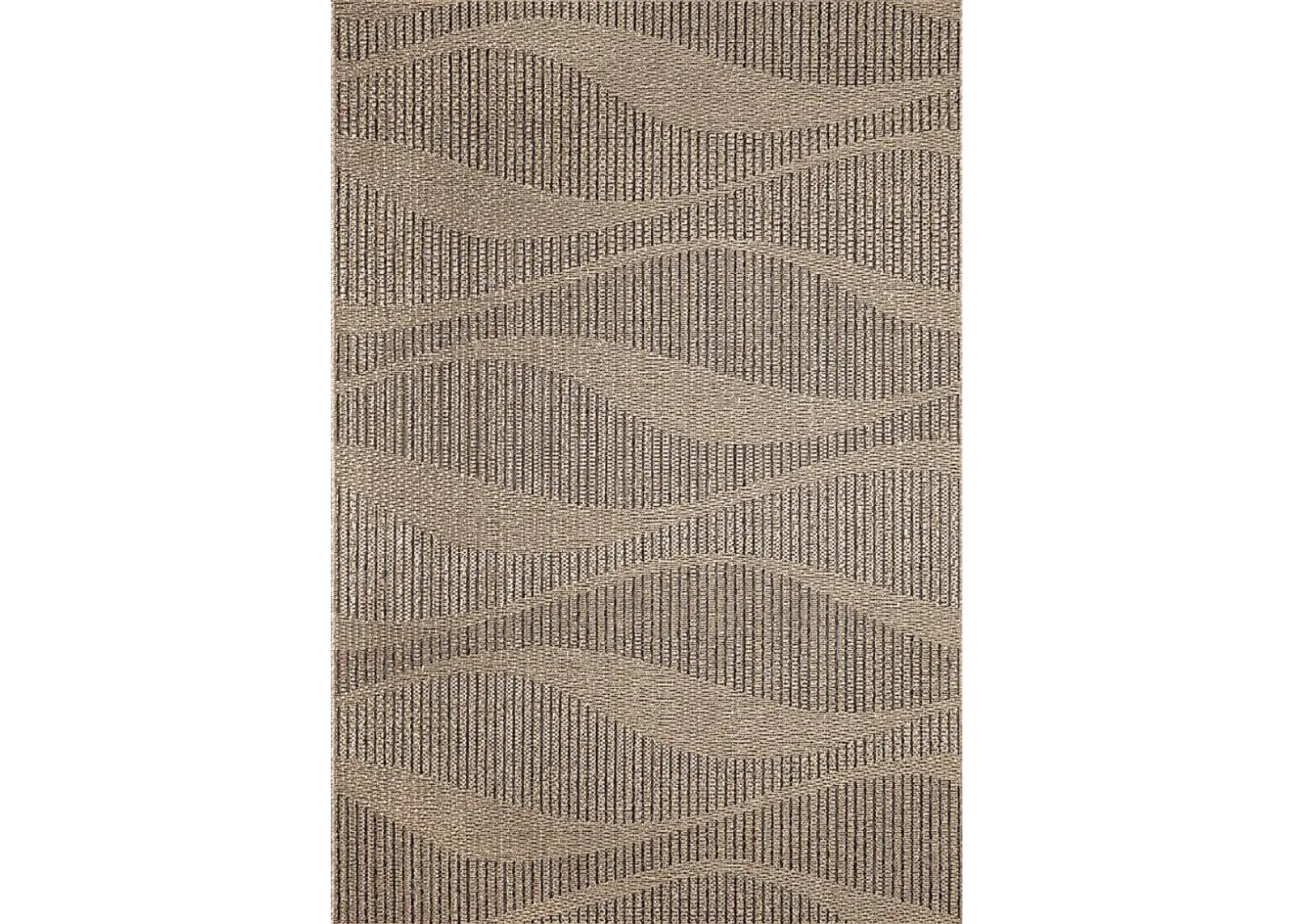 Beykos Taupe 5'3 x 7'3 Indoor/Outdoor Rug