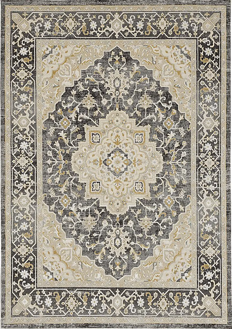 Crown Plaza Gray 5' x 7'6 Rug