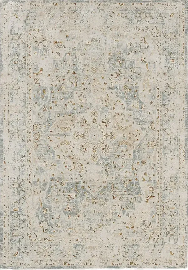 Roxfield Blue 5' x 7'6 Rug