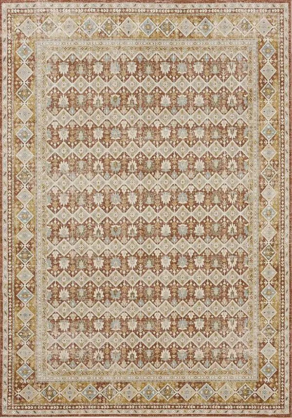 Sandwe Terracotta 5' x 7'6 Rug