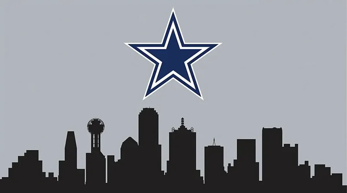 Dallas Cowboys 2' x 3' Machine Washable Rug