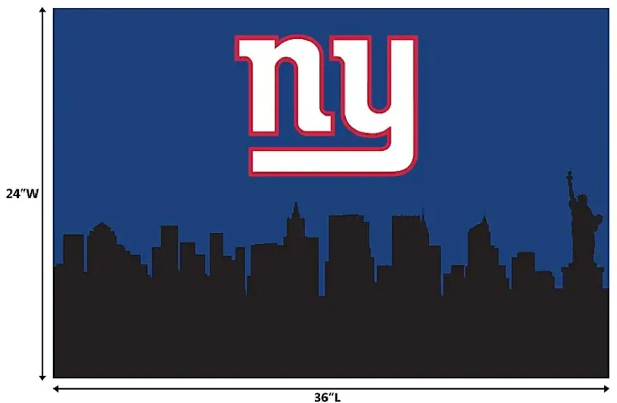 New York Giants 2' x 3' Machine Washable Rug