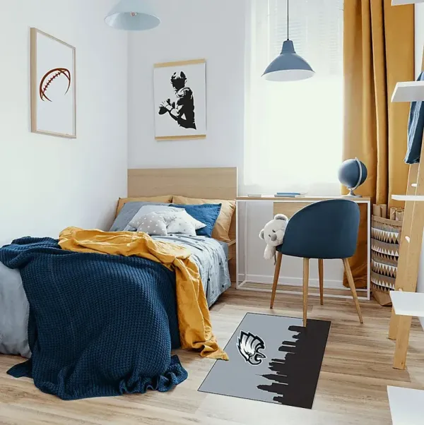 Philadelphia Eagles 2' x 3' Machine Washable Rug