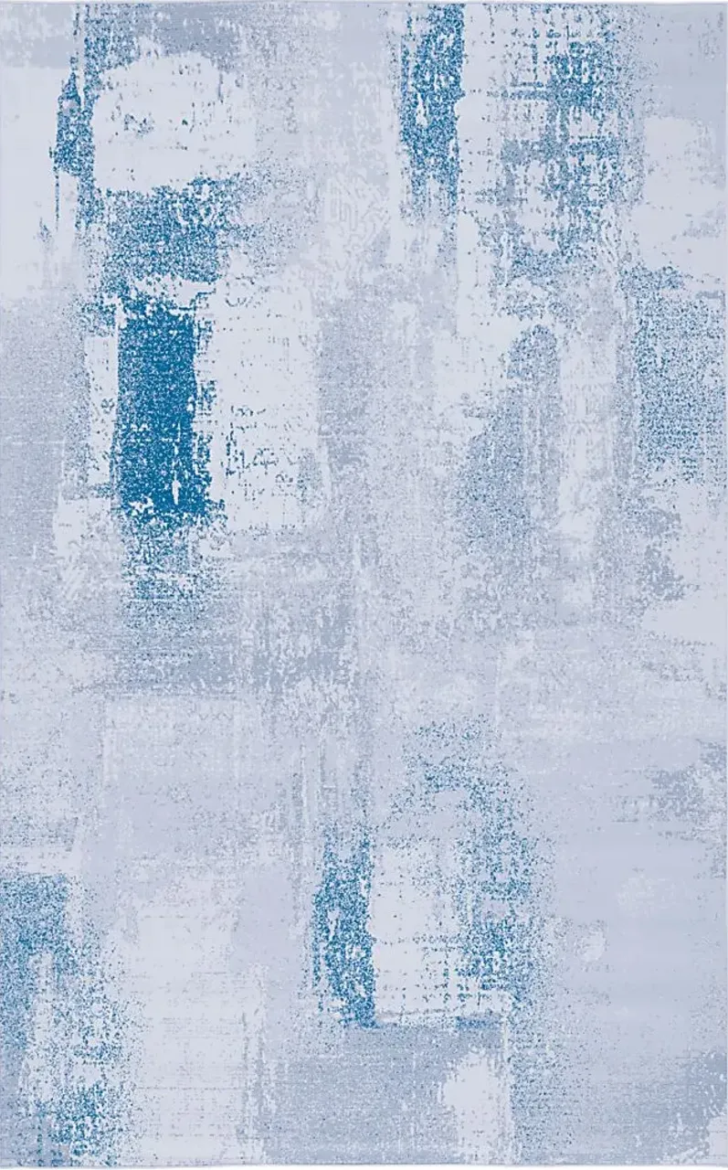 Lavol Gray/Blue 5' x 8' Rug