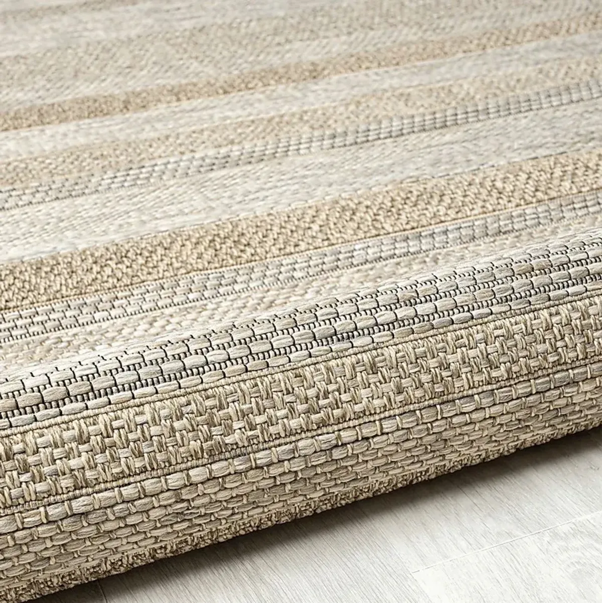 Berwa Tan 5' x 7' Indoor/Outdoor Rug