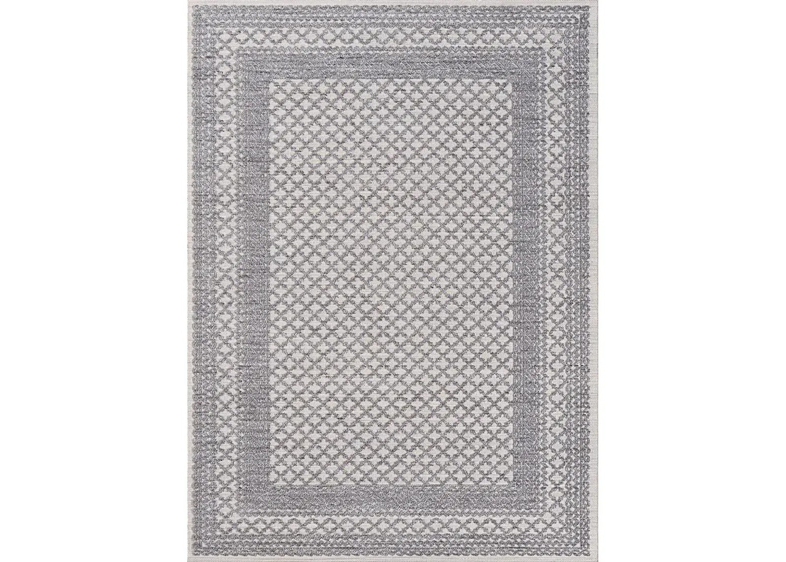 Isioco Blue 5' x 7' Indoor/Outdoor Rug