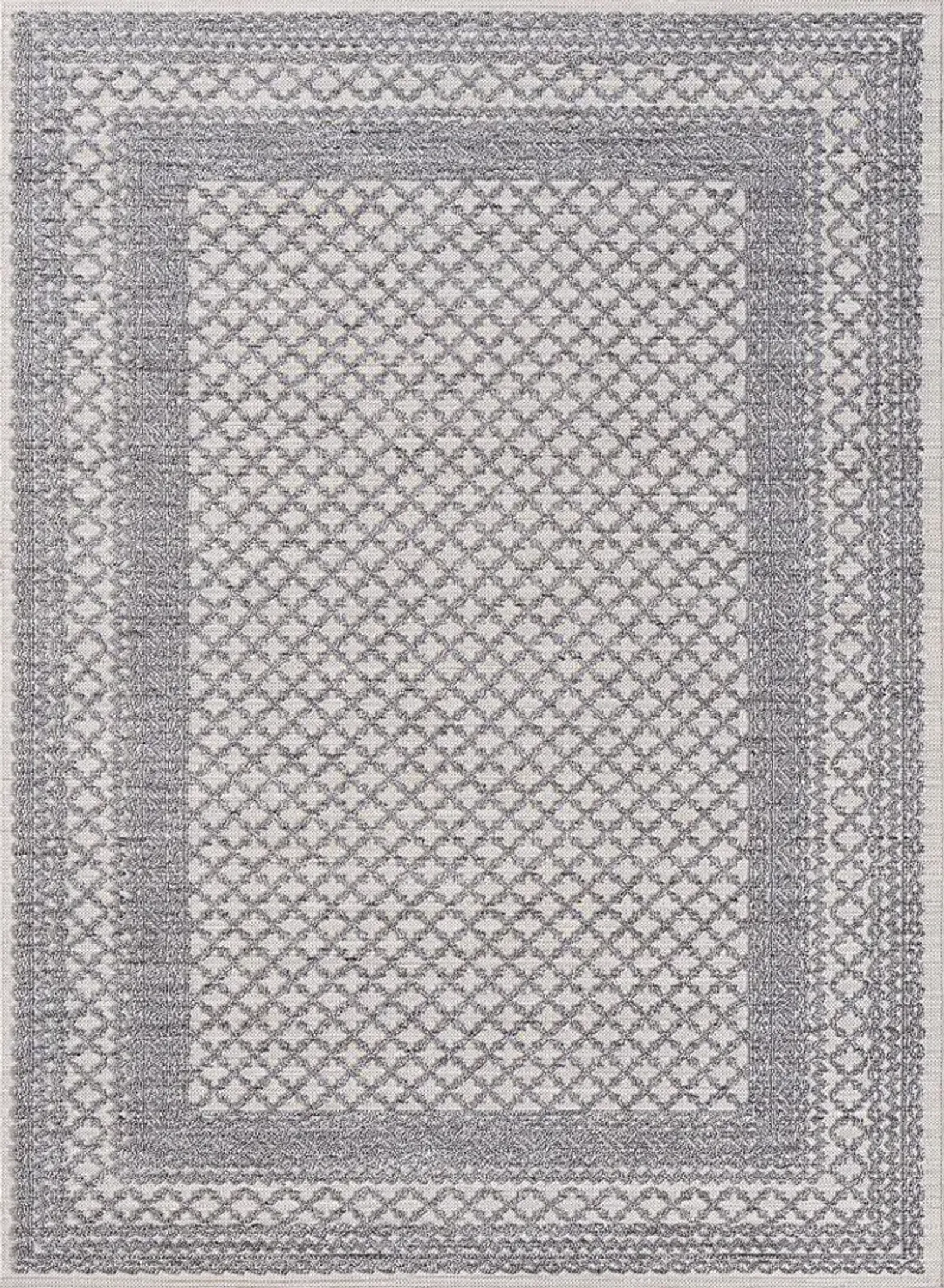 Isioco Blue 5' x 7' Indoor/Outdoor Rug