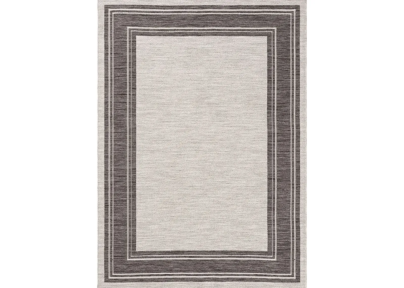 Garlaba Ivory 5' x 7' Indoor/Outdoor Rug