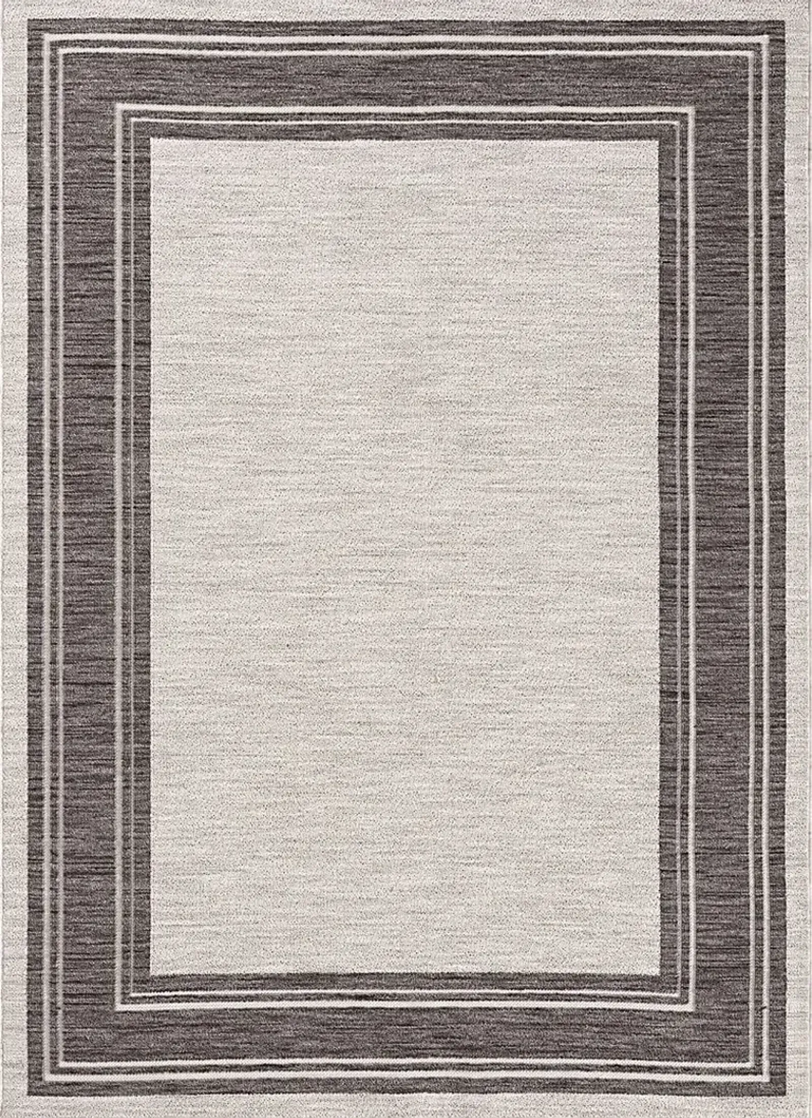 Garlaba Ivory 5' x 7' Indoor/Outdoor Rug