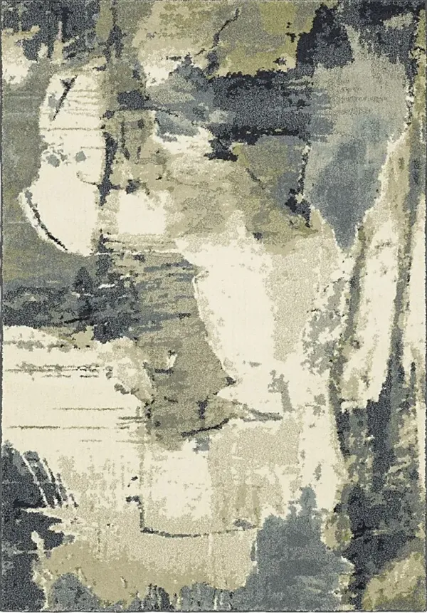 Chesmore Green 5'3 x 7'6 Rug