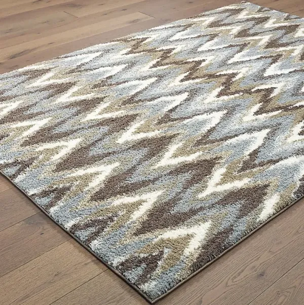Pioneer Park Gray 5'3 x 7'6 Rug