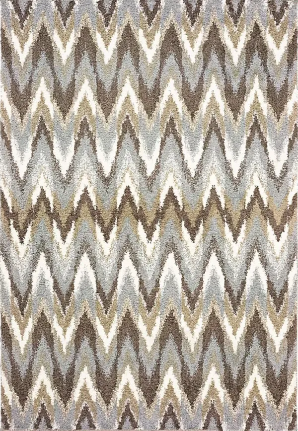 Pioneer Park Gray 5'3 x 7'6 Rug
