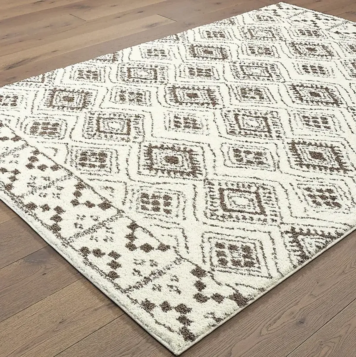 Musim Ivory 5'3 x 7'6 Rug