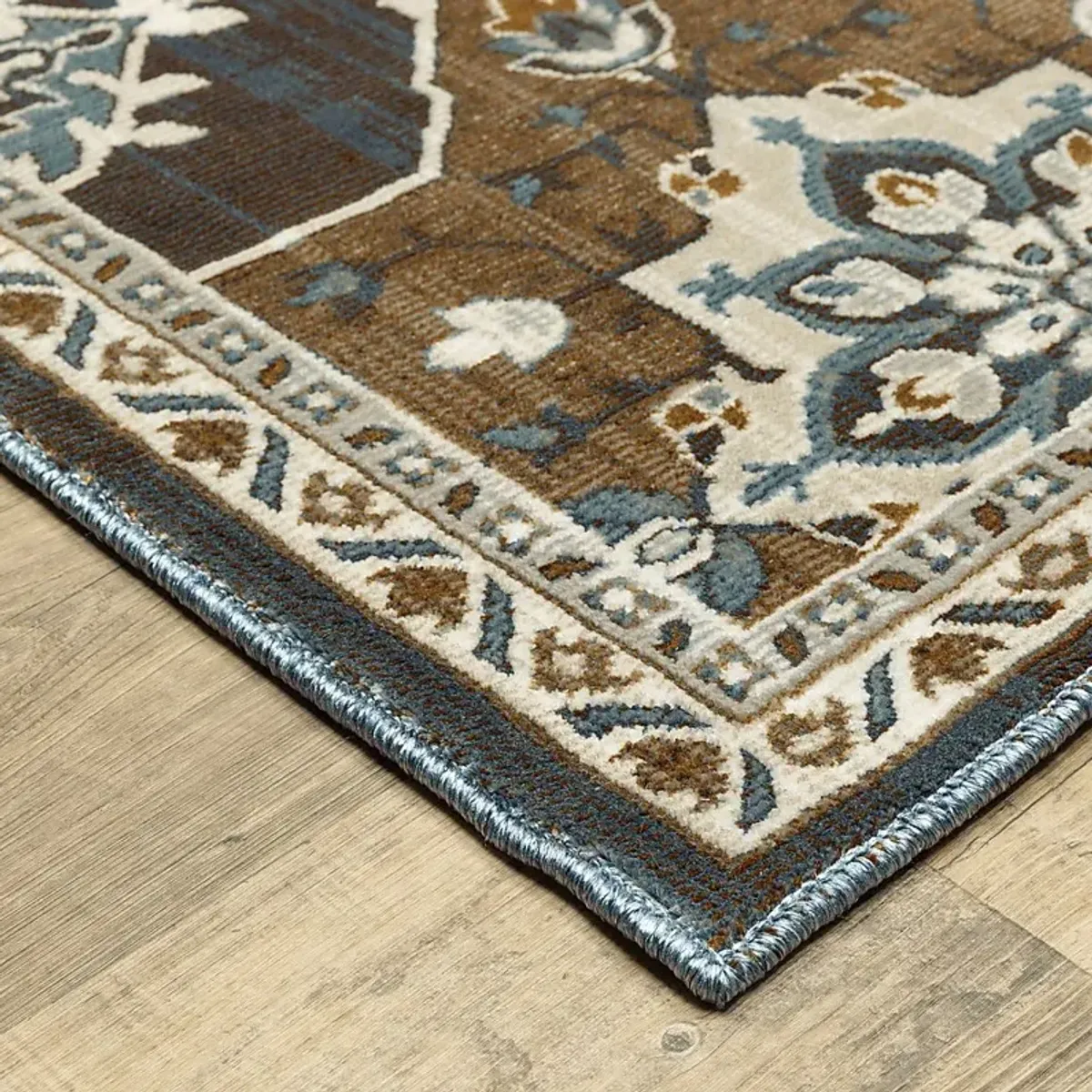 Raziya Rust 5'3 x 7'6 Rug