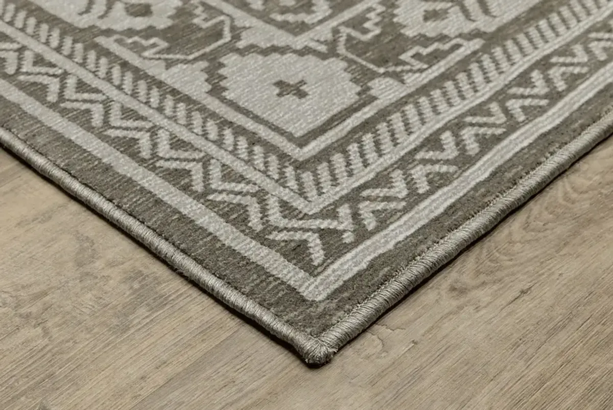 Kemat Gray 5'3 x 7'6 Rug