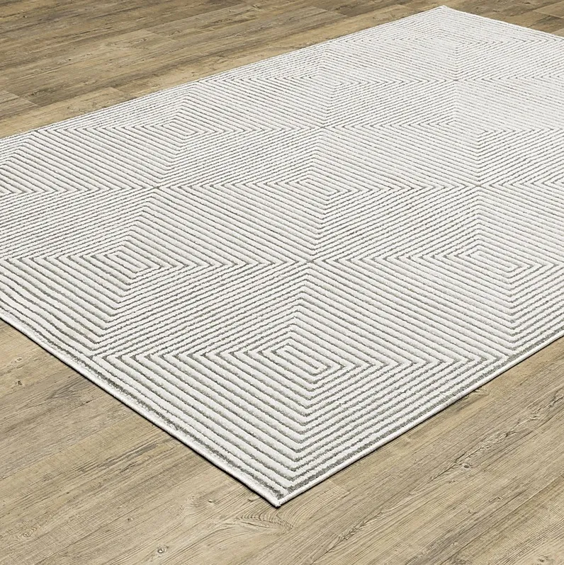 Anoke Gray 5'3 x 7'6 Rug