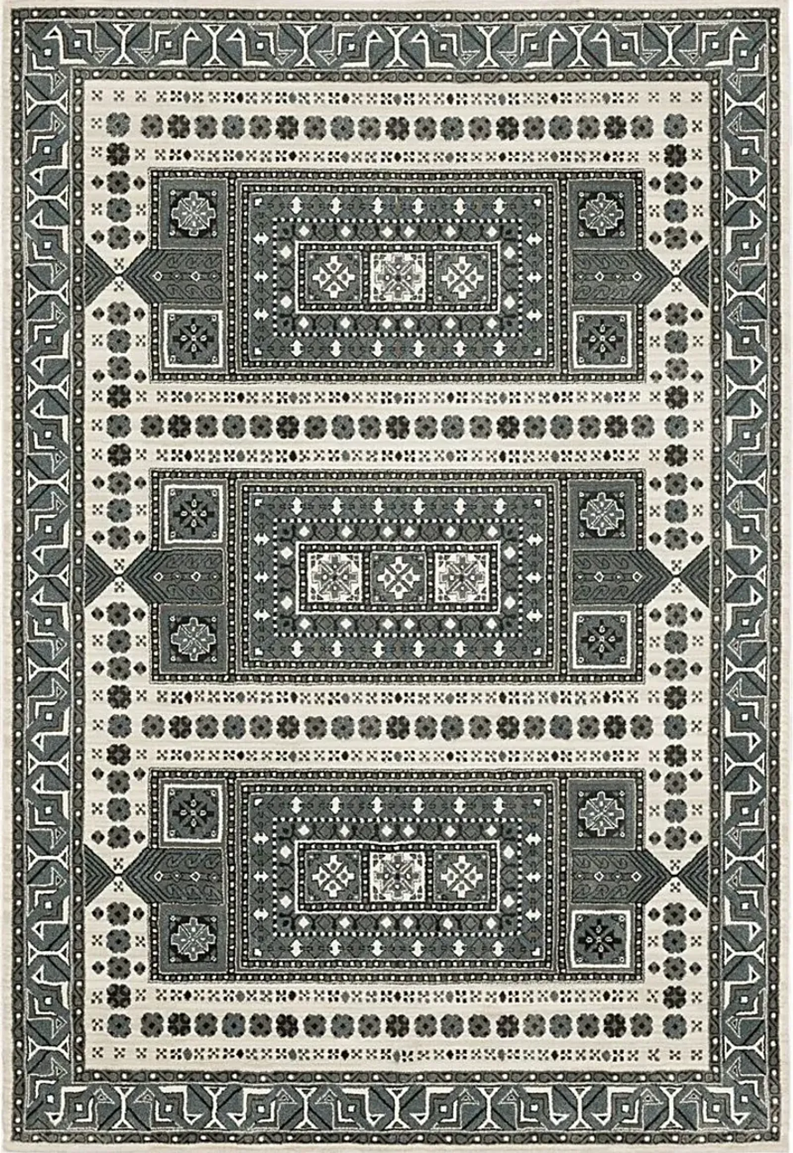 Rehema Gray 5'3 x 7'6 Rug