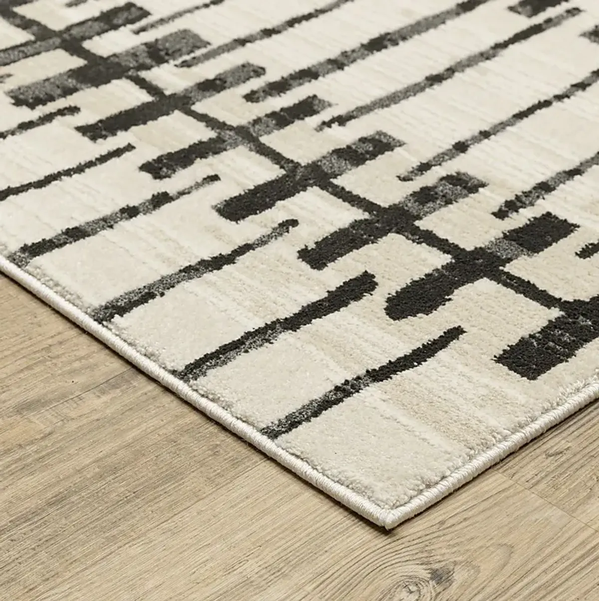 Ritho Ivory 5'3 x 7'6 Rug