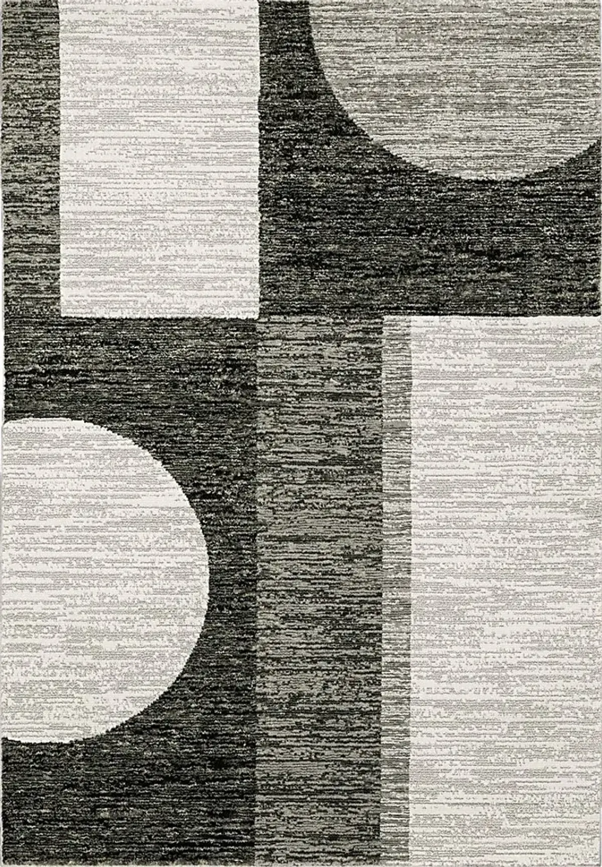 Mandla Charcoal 5'3 x 7'6 Rug