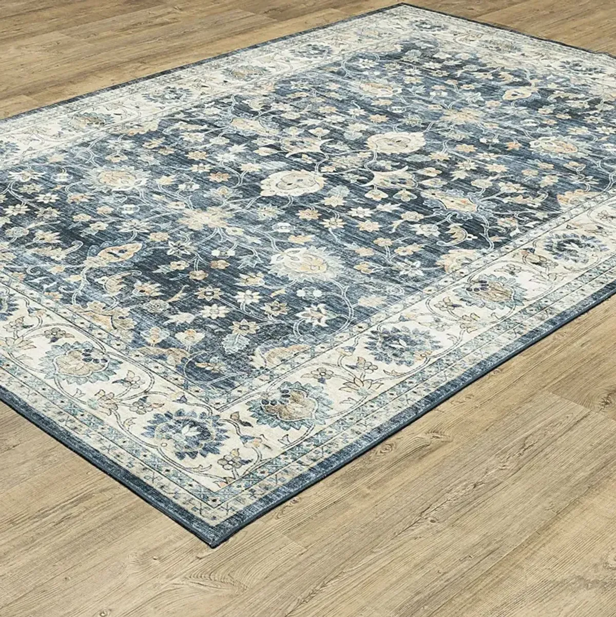 Kids Zolly Blue 5' x 7' Rug