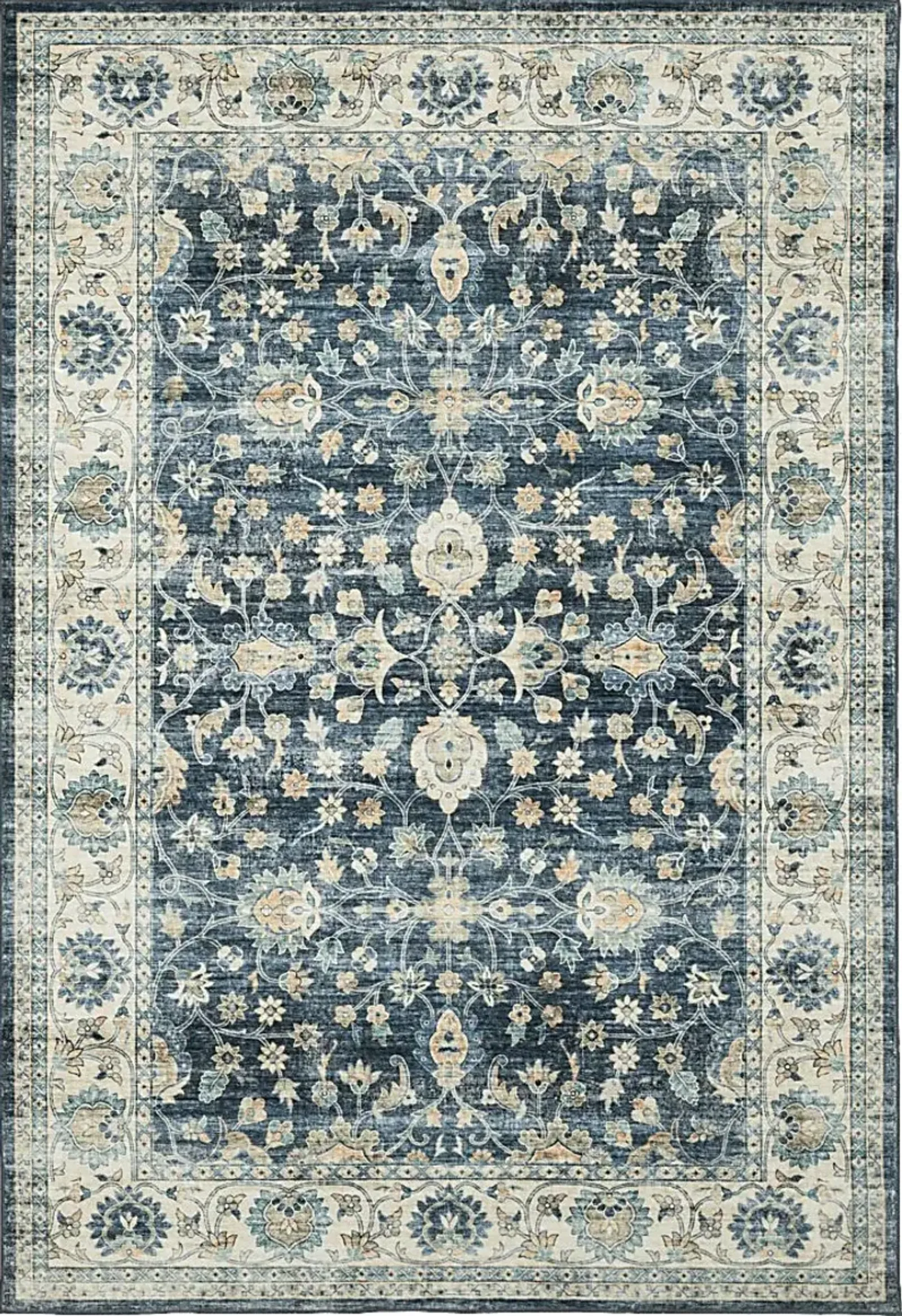 Kids Zolly Blue 5' x 7' Rug