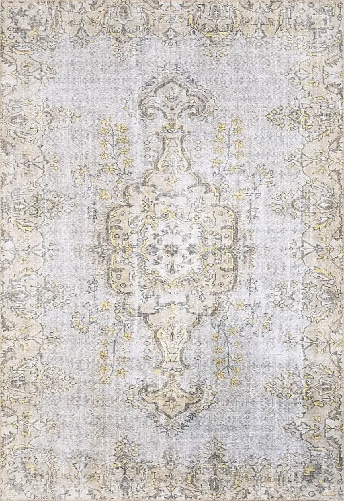 Kids Heritage Hues II Gray 5'3 x 7'6 Rug