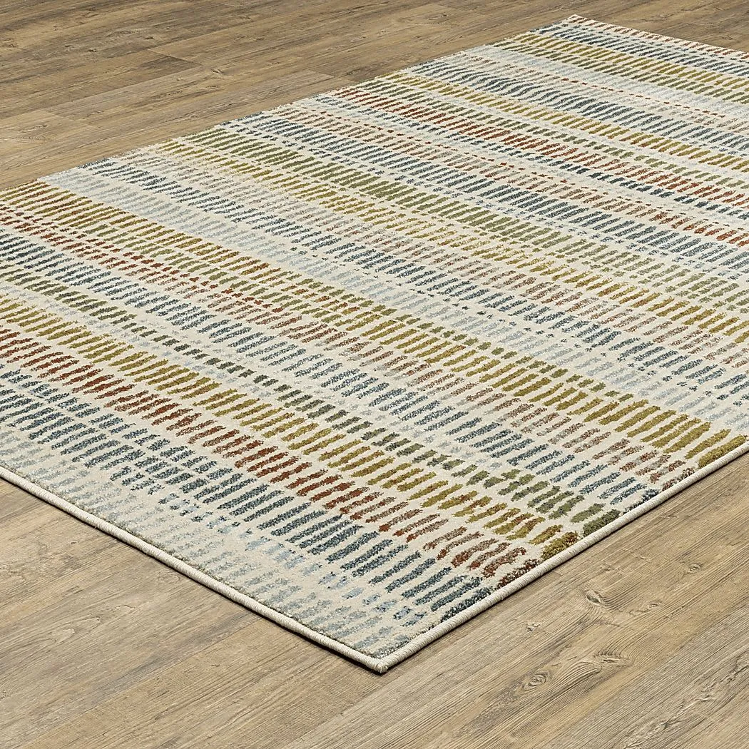 Kids Corduroy Dreams Multi 5'3 x 7'3 Rug