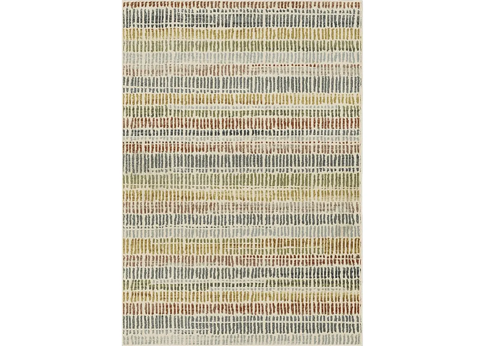 Kids Corduroy Dreams Multi 5'3 x 7'3 Rug