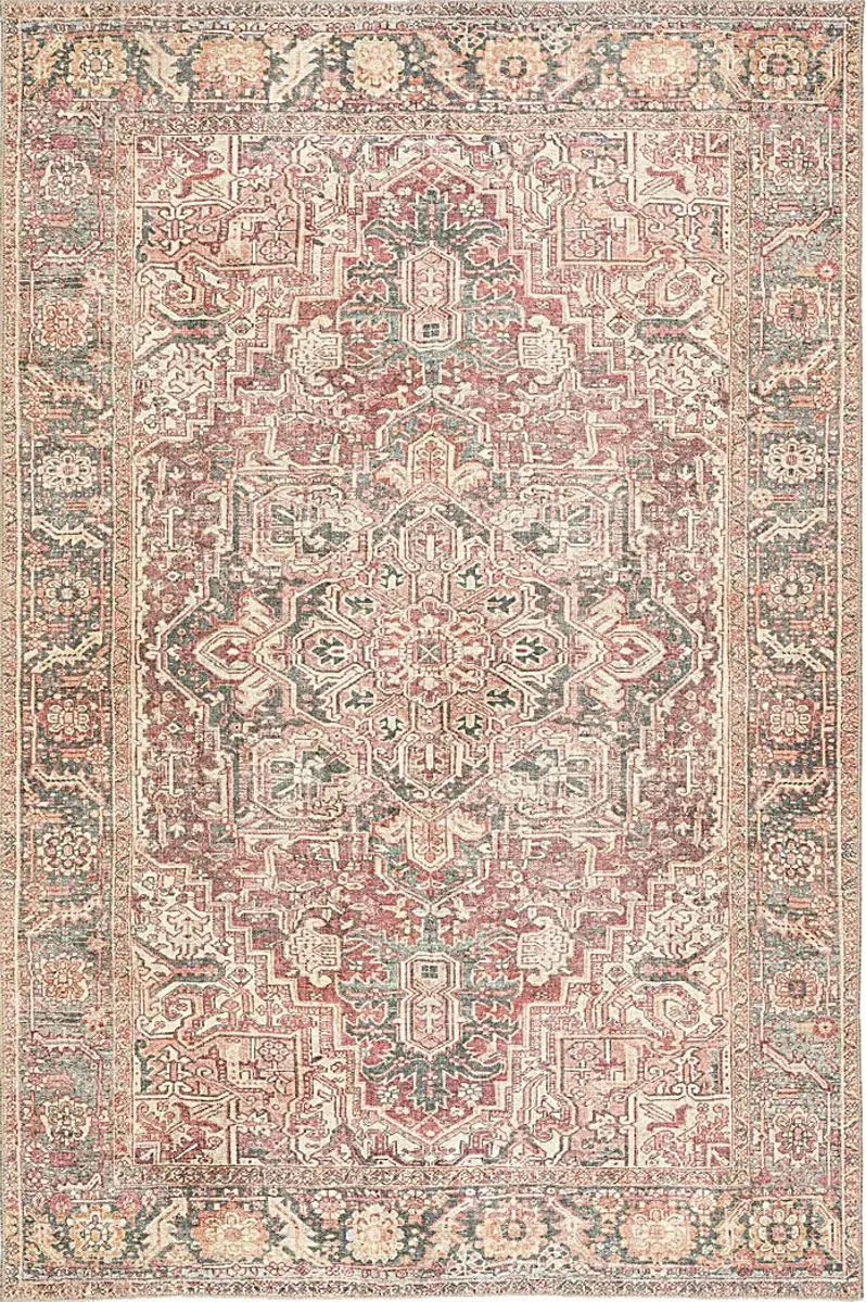 Darcord Red 5' x 7'6 Rug