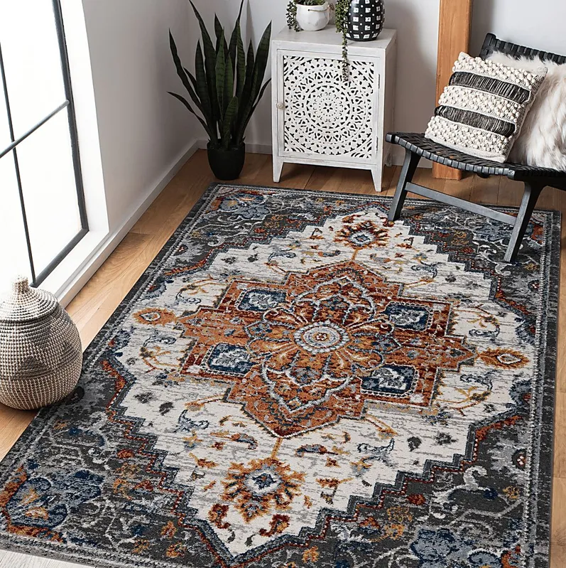 Carigder Multi 5'1 x 7'6 Rug