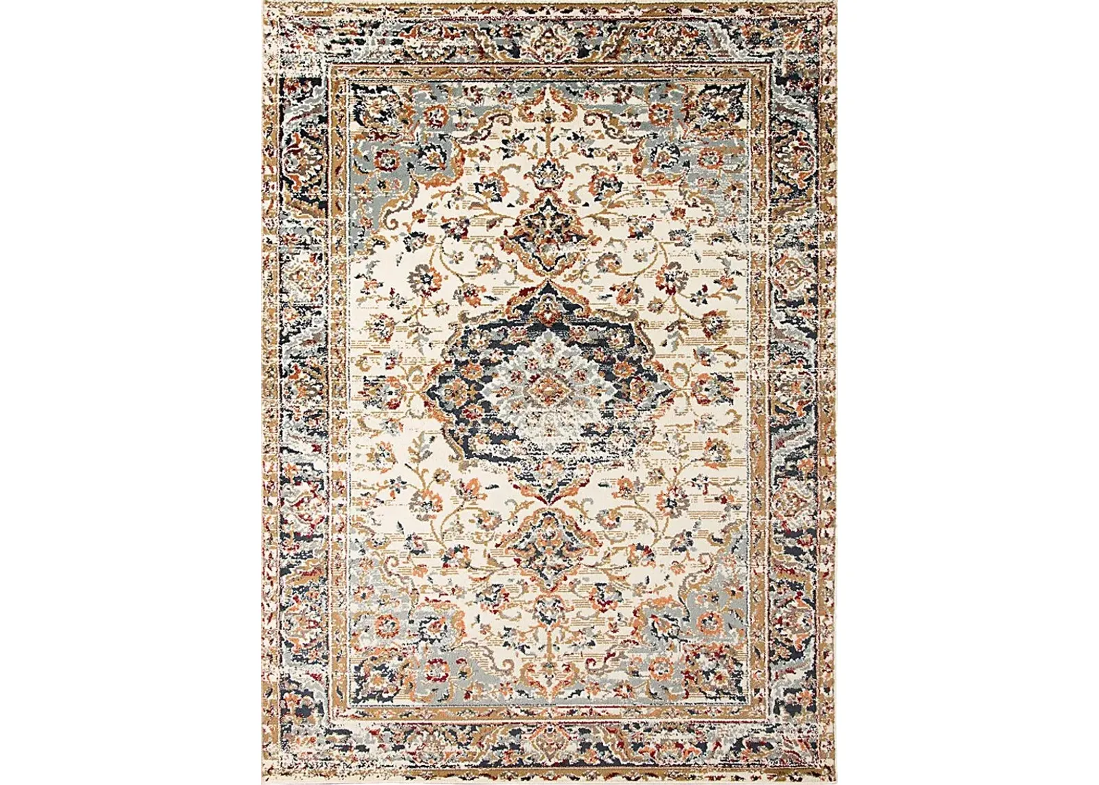 Halitona Ivory 5'1 x 7'6 Rug