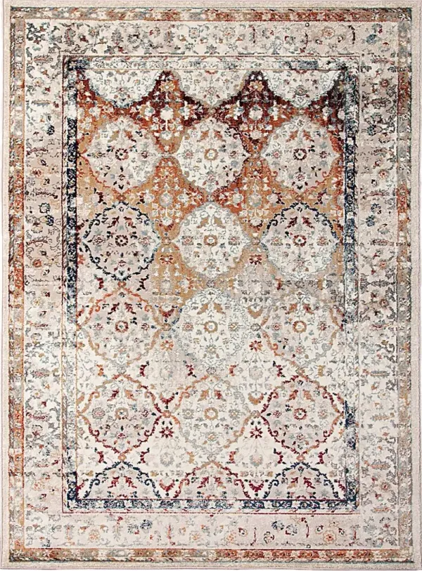 Milware Beige 5'1 x 7'6 Rug