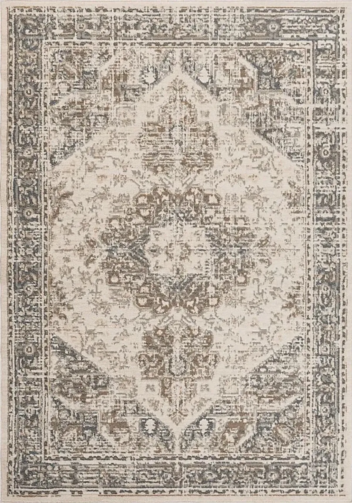 Marllan Beige 5'3 x 7'6 Rug