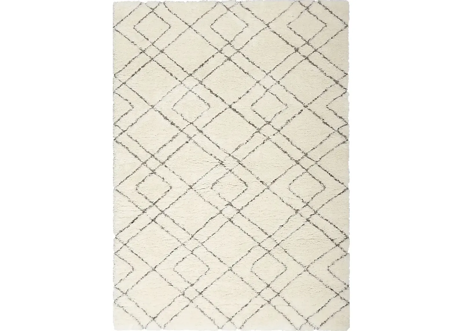 Zulea Ivory 6'7 x 9'2 Rug