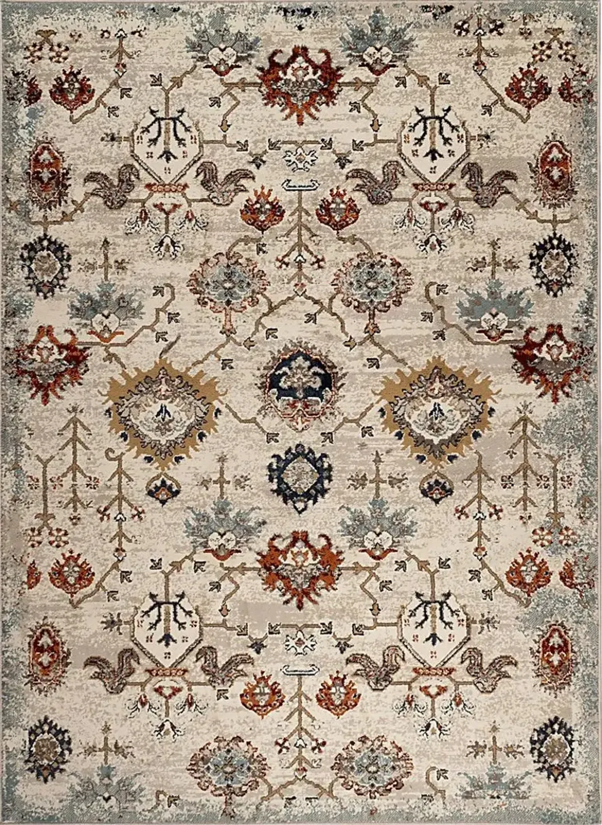 Varena Beige 7'9 x 9'9 Rug