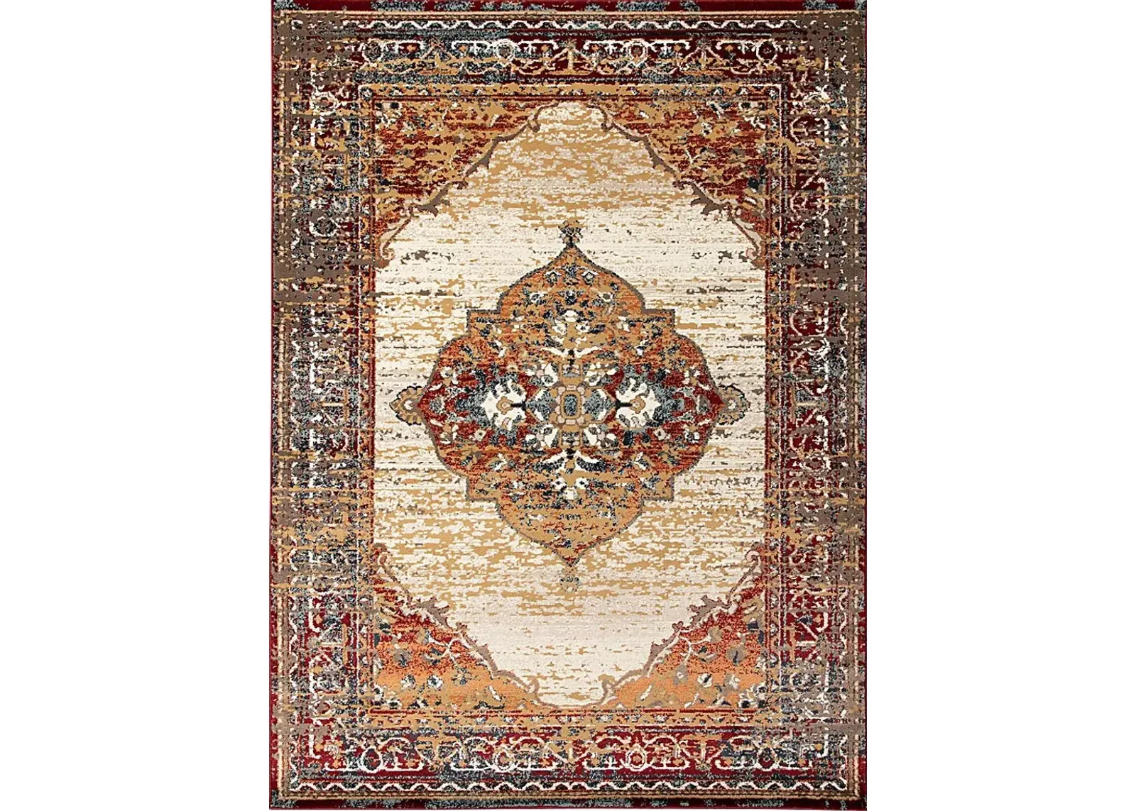 Coimo Red 7'9 x 9'9 Rug