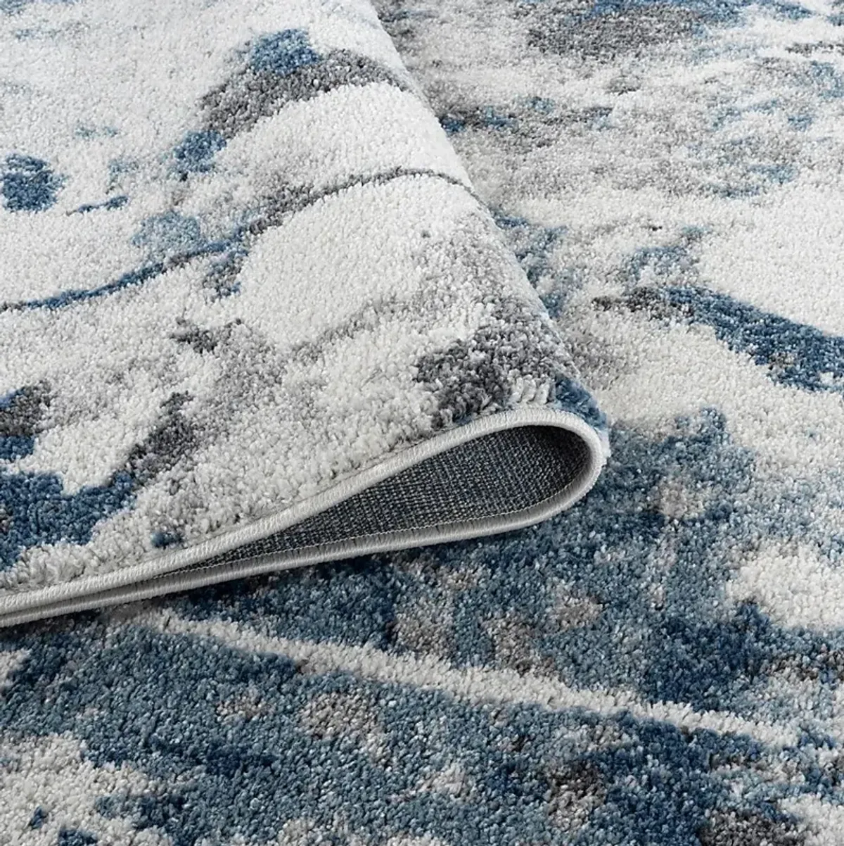 Merrane Blue 6'7 x 9' Rug
