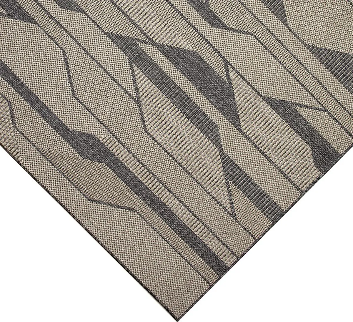 Ecrosia Taupe 6'6 x 9'4 Indoor/Outdoor Rug