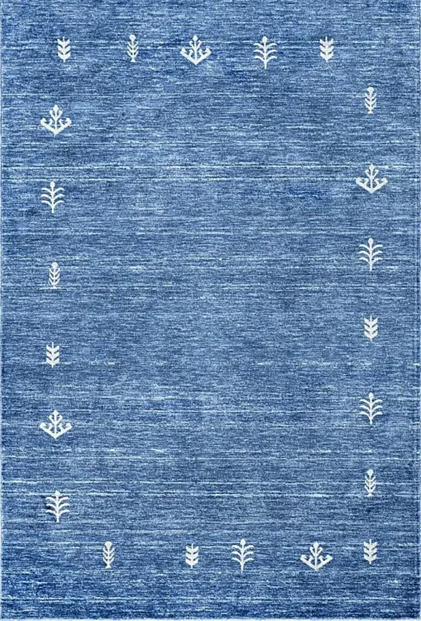 Mahbub Blue 6'1 x 9' Rug
