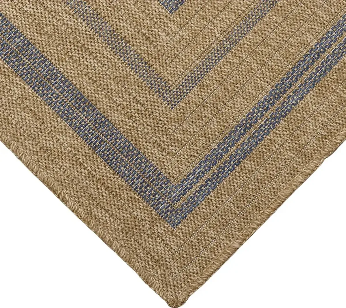 Dunhead Navy 6'8 x 9'4 Indoor/Outdoor Rug