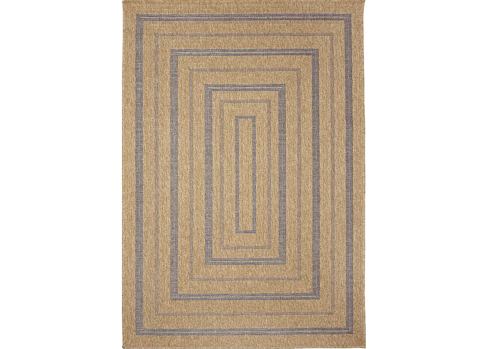 Dunhead Navy 6'8 x 9'4 Indoor/Outdoor Rug