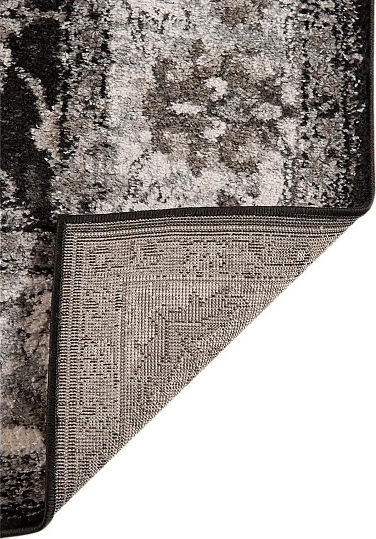 Amshall Black 7'9 x 9'9 Rug