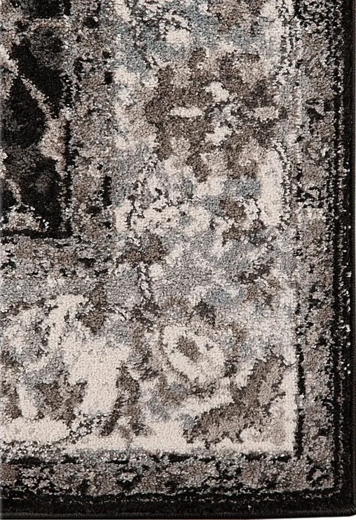 Amshall Black 7'9 x 9'9 Rug