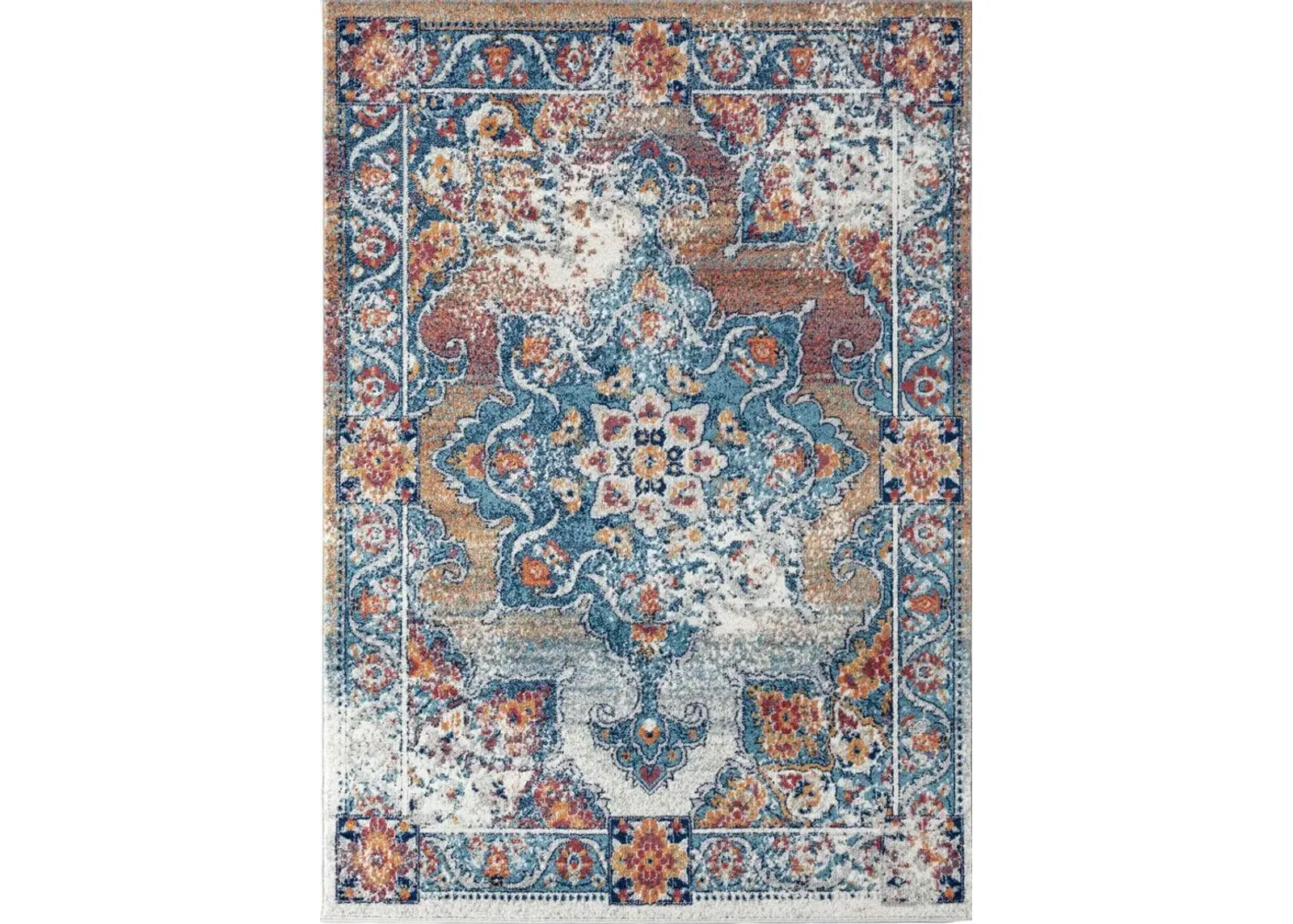 Melidon Orange 7'9 x 9'9 Rug